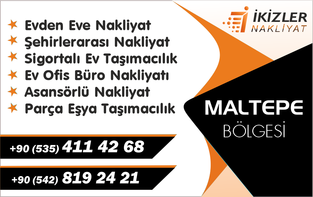 Maltepe İlçesi Evden Eve Şehirlerarası Nakliyat Parça Taşımacılığı