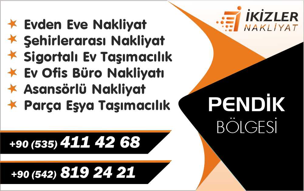 Pendik İlçesi Evden Eve Şehirlerarası Nakliyat Parça Taşımacılığı